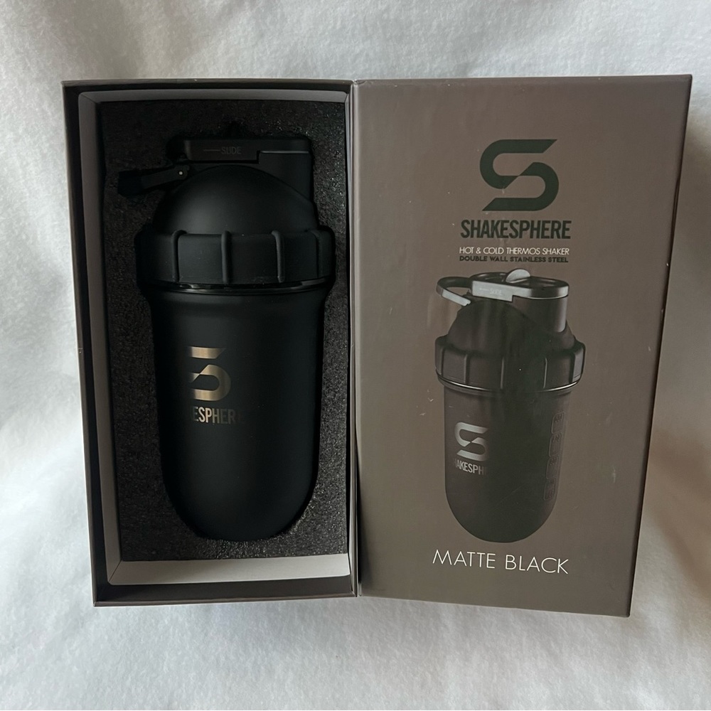 SHAKESPHERE Hot and Cold Thermos ShakerDouble Walled Stainless Steel